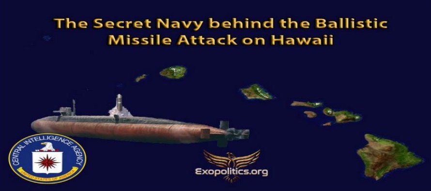 Útok balistickou střelou na Havaj – neznámé námořnictvo; Izrael, Čína, CIA