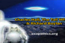 Exopolitický výzkum: Informátor Charles Hall, Vysocí bílí mimozemšťané a postoj Richarda Boylana